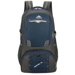 85L 60L 40L Men Backpack Backpack Pack Sports Bag Pack Outdoor Montanhista Caminhando Camping Rucksack para masculino 240507