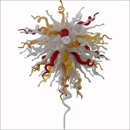 샹들리에 무료 에어 계단 Long Dale Chihuly 스타일 무라노 유리 아라비아 샹들리에