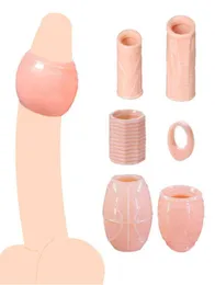 Nxy Cockrings 5 Types Foreskin Correction Cock Ring Penis Sleeve Delay Ejaculation Male Cage Sex Toys for Men Products Shop 2205054361899