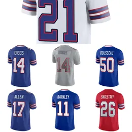 17 Josh Allen Buffalos Football Billes Jersey Stefon Diggs Dalton Kincaid O.J. Howard Von Miller OCyrus Torrence Khalil Shakir Matt Milano Khalil Shakir