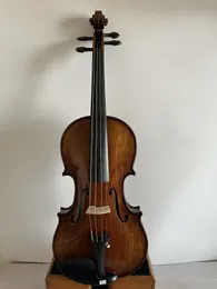 4/4 Violin Guarneri Modell Maple Back Spruce Top Tortoise Cracks Varnished K3733