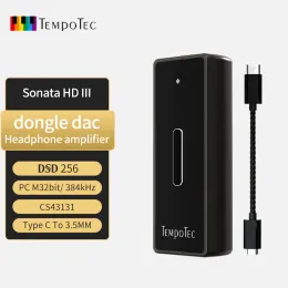 Amplificatore Tempotec Sonata HD III Tipo USB da C a 3,5 mm Amplificatore per cuffie HIFI USB DAC CS43131 per Android/PC/Mac