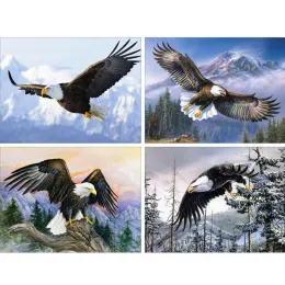 Craft kamy yi 5d Diy Custom Diamondpainted CrossStitch Bald Eagle Diamond Past