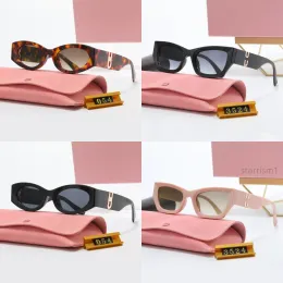 Óculos de sol Mui Mui óculos de sol Óculos de moda Estrutura oval Designer de óculos de sol Antiadiação Lentes polarizadas UV400