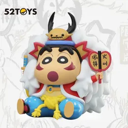 Figure giocattolo d'azione di grandi dimensioni Crayon Shin Chan Limited Edition Cute Anime Merch Reput Decorazione Perfect Decoration per gli anime Fan Christmas T240506