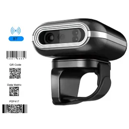 Scanner scanner bluetooth wireless scanner anello indossabile QR code lettore modulo laser portatile 1d 2D QR CODICE CODICE Scanner