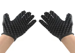 Новая модная губчатая губчатые перчатки с формированием афро -дреды скручивание кустарни