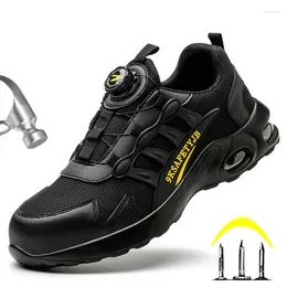 Botas anti-smash Safety Shoes Work Lightweight Men Sneaker Puncture Provo