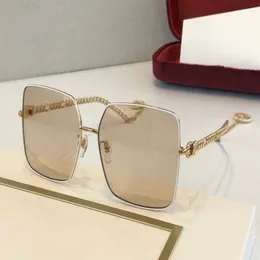 0724 New men sunglasses fashion square frame pilot glasses selling popular model eyewear Simple style uv400 protection with case 0724S 221j