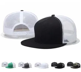 Ball Caps Fashion Summer Men Light Plate Mesh Snapback Cap Women Flat Brim Hip Hop Trucker Hat Outdoor Sports Sortoni traspirato Sun Hatba8398587