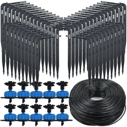 Decorazioni Irrigazione a goccia serra 4w 2L 4L 8L 3/5 mm Kit freccia tubo di freccia pianta per giardino prato per annaffiare il trasmettitore di spruzzatore di sprinkler