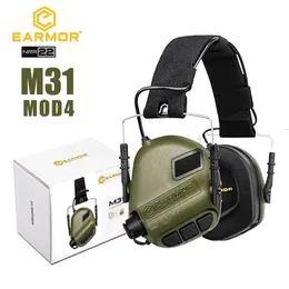 Opsmen Earmor M31 MOD4 TACTICAL HEADPHONES軍事騒音キャンセルイヤマフ