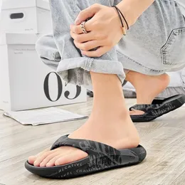 Slippers 2024 Men's Summer Anti Slip And Odor Resistant Flip Flops Trendy Casual