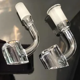 10mm 14mm/18mm, männliche weibliche 100% echte Quarz -Knallernagel für Glaswasserrohrglas Bong