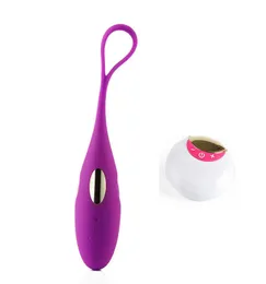 Kobiety stymulator łechtaczki g wibrujący jaja bezprzewodowe zdalne sterowanie USB Ładowanie wibratorowe kulki pochwowe seks zabawki seks sklep A3 S9474828
