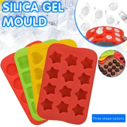 Strumenti vassoi per cubetti di ghiaccio in silicone, produttore di ghiaccio riutilizzabile alimentare, stencil caramelle per torta al cioccolato, stampo di sapone per budino di gelatina, strumenti da forno da cucina da cucina