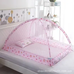 Viagem Baby Mosquito Nets Viagem Cama Rede Play Tent Crianças Dobrável Rede de bebê Polyes Born Sleep Bed 240422
