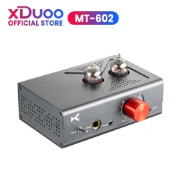 Förstärkare XDUOO MT602 Dubbel 6J1 Tube AMP Tube+ Klass A -hörlurarförstärkare MT602