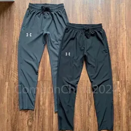 Summer trend thin Brand Designer UA men's Quick drying training casual training sportswear pants fitness running breathable small foot zippered joggers Long pants