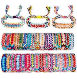 Moon Girl 20 Pieces Random Color Friendship Armband For Women Fashion Handmade Macrame flätade Pulseras Femme Drop F1201 7039176