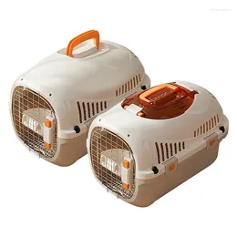 Cat Carriers Pet Transport Box Dog Carrier Bag Cage Portable перенос