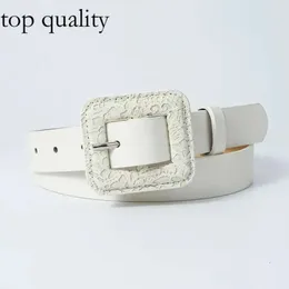 Gürtel leichter Luxus täglicher Retro -Nadelknopf Frauengürtel in einem Kleidersatz vielseitige Jeans 969
