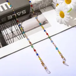 Brillenketten Frauen Sonnenbrillen Maskieren von Ketten Acrylkristall mit Brillenketten Lanyard für Gesichtsmaskenhaltergläser Kette Schmuck Großhandel Großhandel