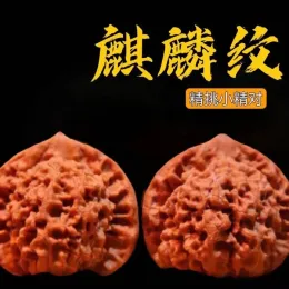 المنمنمات الكبيرة الحجم 2pcs الطبيعي Wenwan Walnut Handball Care Grip Ball Massage الجوز الصيني الأداة لتدليك الهدايا المسنين