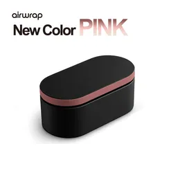 Ny Pink Airwrap HS05 hår curler multistyler komplett lång, 6 i 1 hårstyler, blås torkborste, luft curler, hårrätare borste för dyson