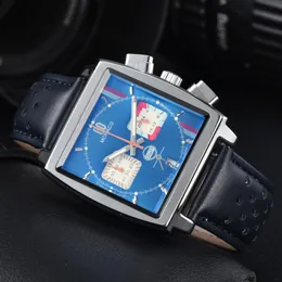 2024 Männer Luxusdesigner Original Marke Automatisch Quarz Tag Watch Herren Auto 6 Hände Uhren Armbanduhr 004 004