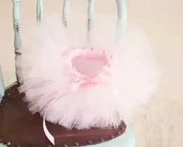 abito tutu carino baby rosa soffice gonna gonfie infantili ragazze fatte a mano in tulle pettiskirt con fiocco nastro per bambini feste di compleanno tutus 1pcs d240507