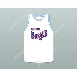 사용자 정의 모든 팀 ED 1 Good Burger White Basketball Jersey 모든 스티치 크기 S-6XL 최고 품질