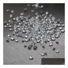 Lösa ädelstenar 1,0ct 0,86,5 mm Moissanite D Färg Rund Brilliant Cut VVS1 Gemstone Drop Delivery Jewely DHFRX