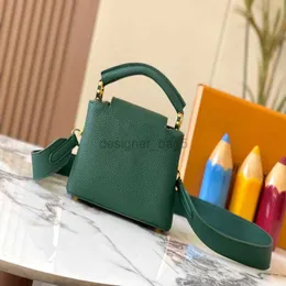 En Kaliteli Tasarımcı Çanta Kadın Tote Çanta Capusines Çanta Lüks Çantalar 21cm Omuz Çantaları Deri Debriyaj Torbası Crossbody Bag