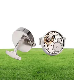 TOMYE High Quality cufflinks For Men Business Stainless Stee Mechanical Movement Gear Shirt Sleeve Buttons XK19S1449434567