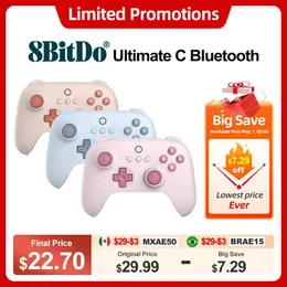 8bitdo ultimate c bluetooth для Nintendo Switch беспроводной игровой контроллер аксессуары Alpine Joystick Wurning Vibration J240507