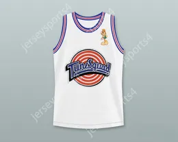 Custom Nay Mens Youth/Kids Space Jam Lola Bunny 10 Tune Squad Basketball Jersey와 Lola Bunny Patch Top Stitched S-6xl