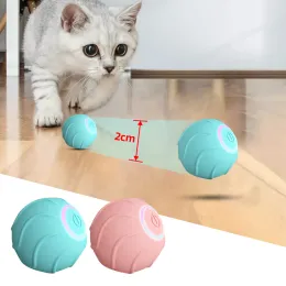 Toys Automatic Bouncing Ball Electric Cat Ball Toys 2cm Funny Jumping Interactive for Cats Training Selfmoving Kitten Toy Indoor