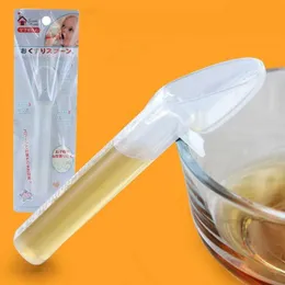 Cups Dishes Utensils Detailed information on calibrated anti asphyxia baby medicine spoon baby medicine feeder baby medicine auxiliary silicone spoonL2405