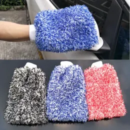 Luvas Car Mitt Maxum Mitt de alta densidade pano de lavagem automática Ultra Super ABSERBANCY CAR SPONGE PLUSH LOVE MICROFIBER Toalha