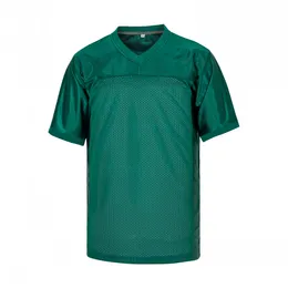 College Football Jersey Men Shirts Schwarz weiß blaues Sport Shirt CH20240507007