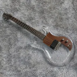 Guitarra de boa qualidade corporal acrílico guitarra elétrica Electro Electrique Guitarare Guitarra Guitarra Guitars