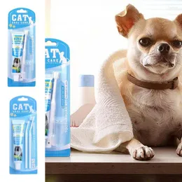 Abbigliamento per cani Dentifricio gatto Efficace crema per la cura orale spray Rimuovere le macchie di denti multipurpsoe colorazione gel del respiro errori