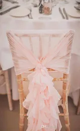 В Stock Blush Pink Ruffles Capers Vintage Romantic Stasthes Beautiful Fashion Wedding Decorations 029383813