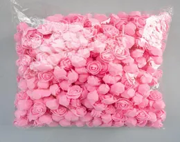 Пенопластовые розы 300pcs 35см искусственные пены цветочные головы DIY 20см плюшевая плесень плеска