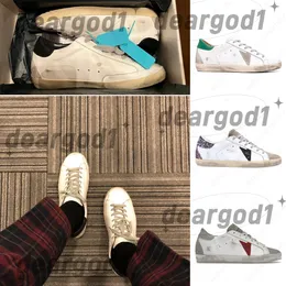 Goode Sneakers Super Goose Top Designer Shoes Series Superstar Casual Shoes Star Italy Brand Sneakers Super Star Luxury Dirtys White Do-Old Dirty Outdoor Shoes