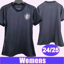 2024 25 Clube do Remo Womens Soccer Jerseys G.Pavani Ribamar Home Football Shirts Kort ärm Vuxna uniformer