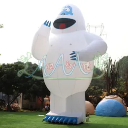 Figura de monstro de neve inflável por atacado de 20 pés de alto boneco de neve para decoração de Natal ou evento ao ar livre
