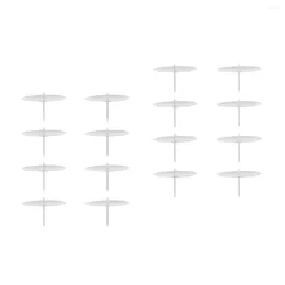Candle Holders 16 Pcs Fixing Tool Supplies Metal Fixator Wreath Holder