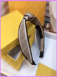 Women Fashion Hair Hoop Designer Briefe Hair Band Ladies Casual Head Bands Designer Schmuck Faccessoires Herren für Geschenke D2211241607765